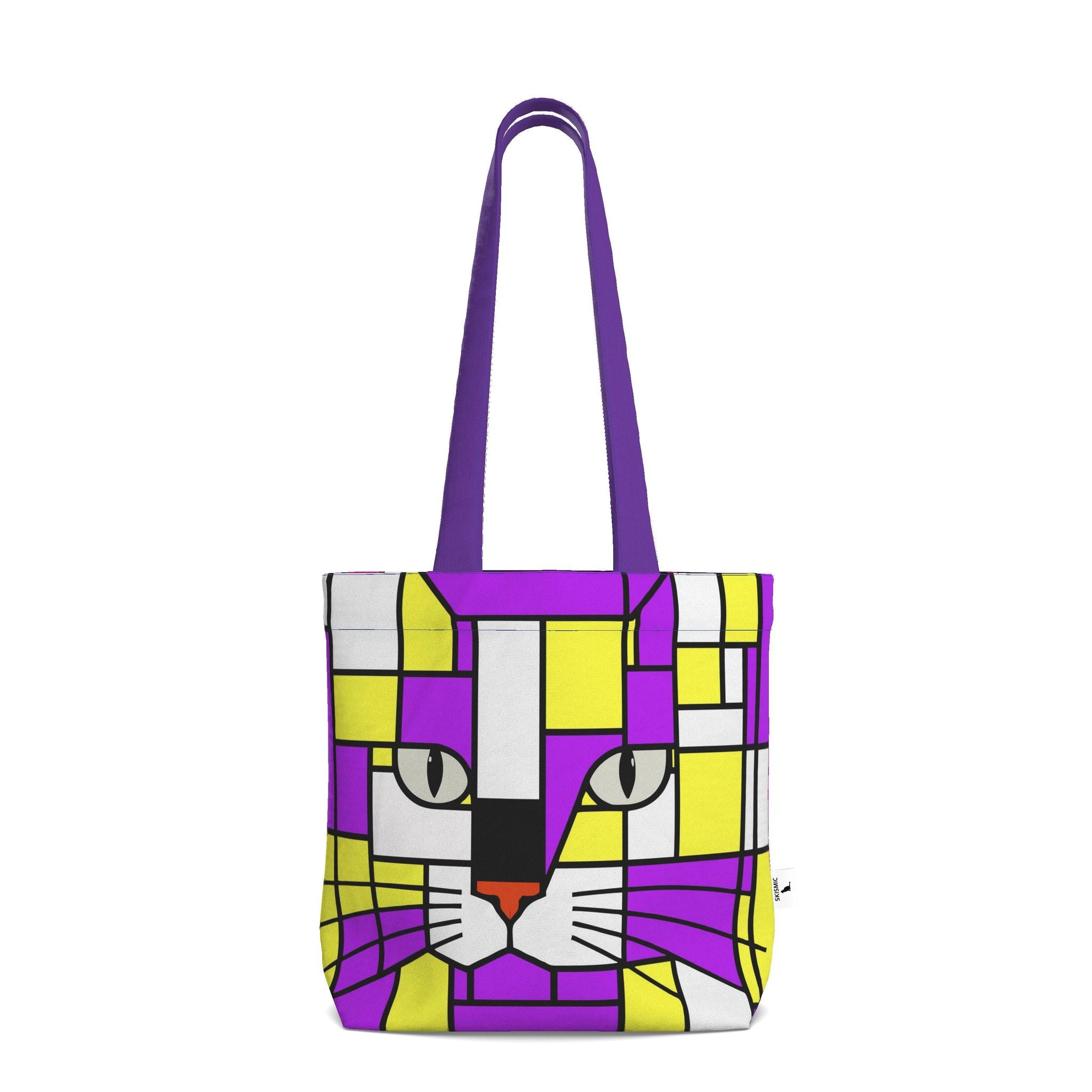 Pulse & Nova - Two Prints for One Cotton Tote Bag