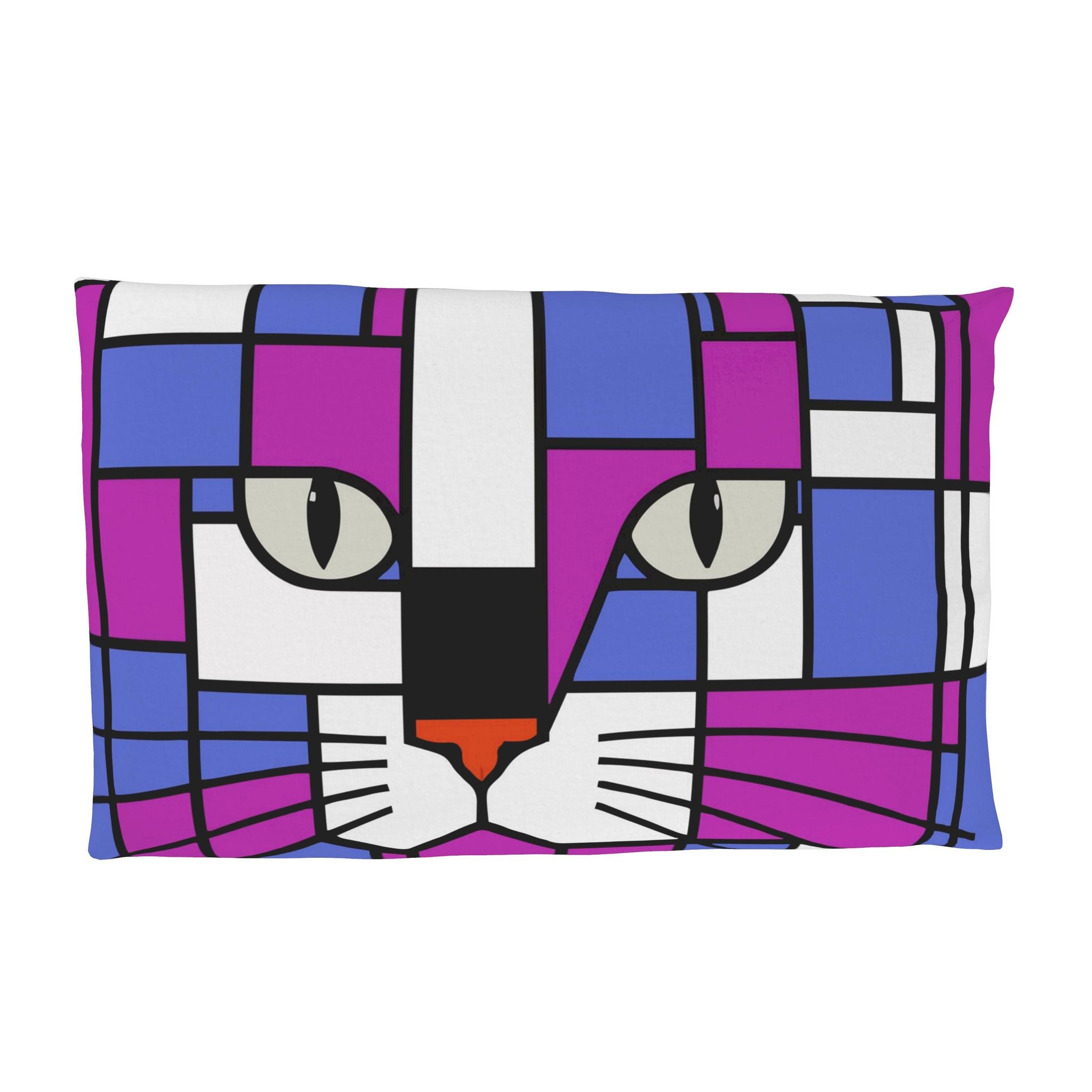 Cosmic Orchid Purple Blue Pillow Case