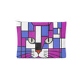Cosmic & Moonlight Double-Sided design Leather Clutch Bag