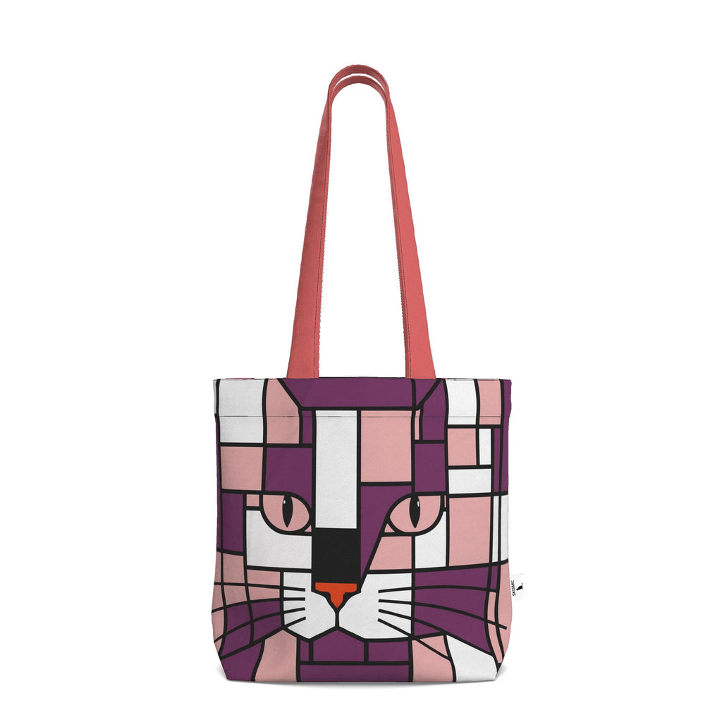 Forest & Rose Forest Terracotta Red Sage Green  - Two Prints for One Cotton Tote Bag
