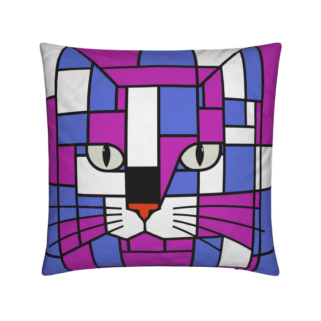 Premium Cosmic Orchid Purple Blue Luxury Soft Velvet / Cotton-Linen Cushions
