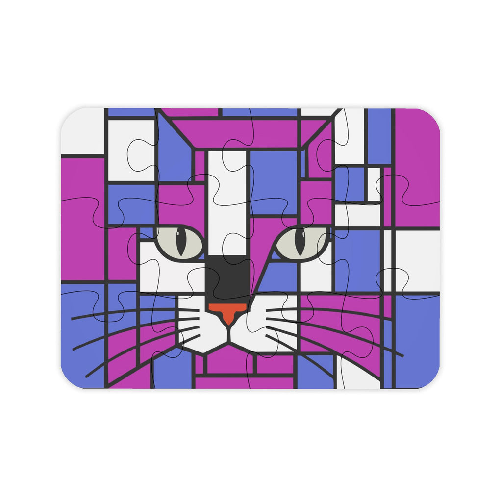 Cosmic Orchid Purple Blue Recycled Plastic Jigsaw Puzzle