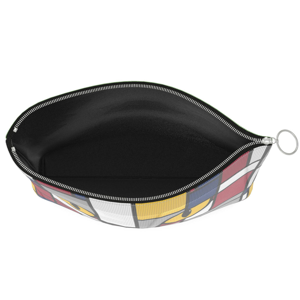 Carnival & Lucky Skismic Cat Tapered Leather Clutch Bag