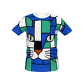 Aqua Boys Simple T-Shirt