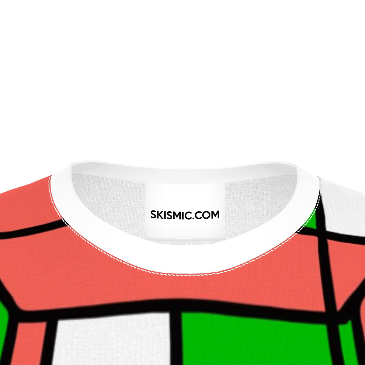 Coral Green Orange Boys Simple T-Shirt