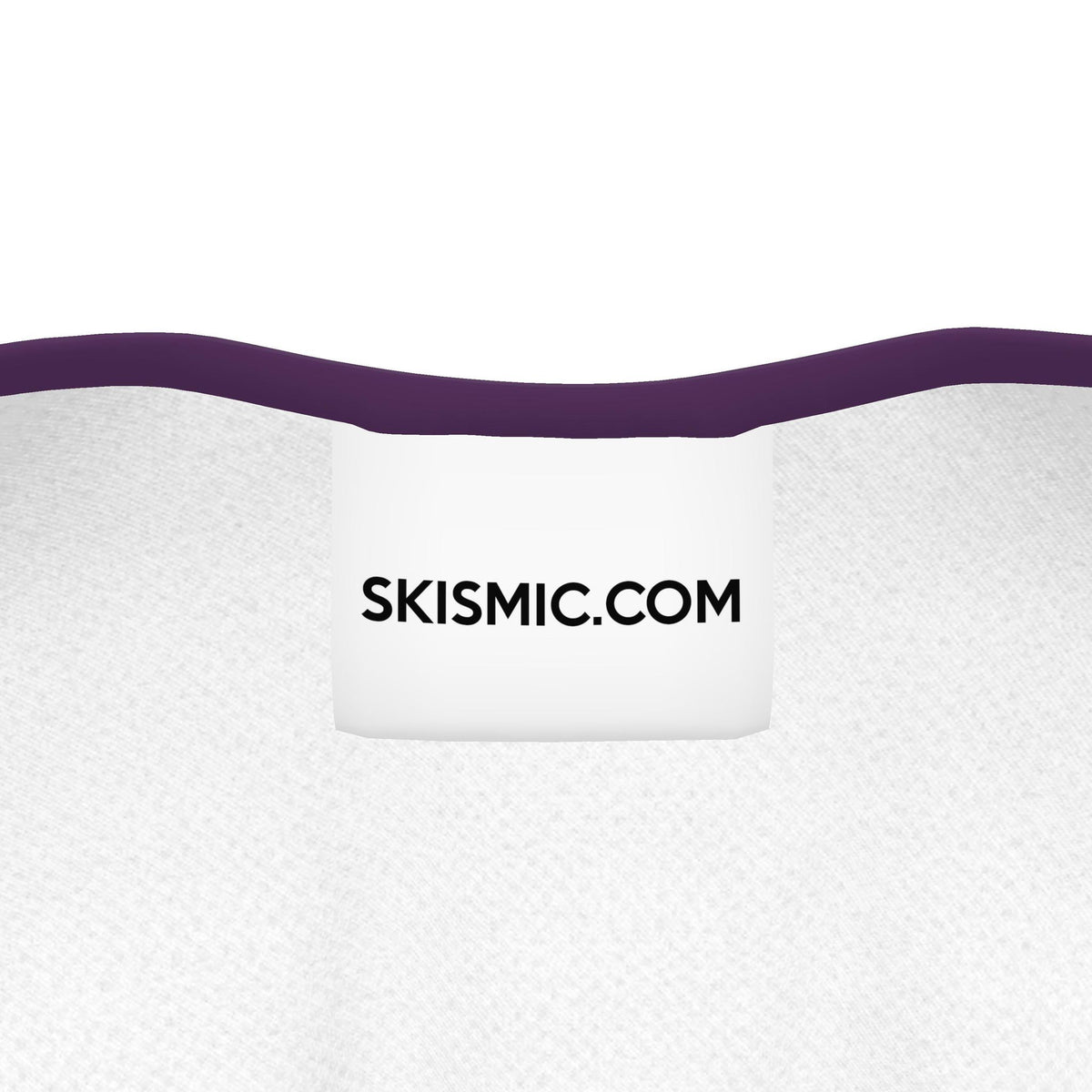 Nova Purple Yellow Skismic Cat Face Girls Simple T-Shirt