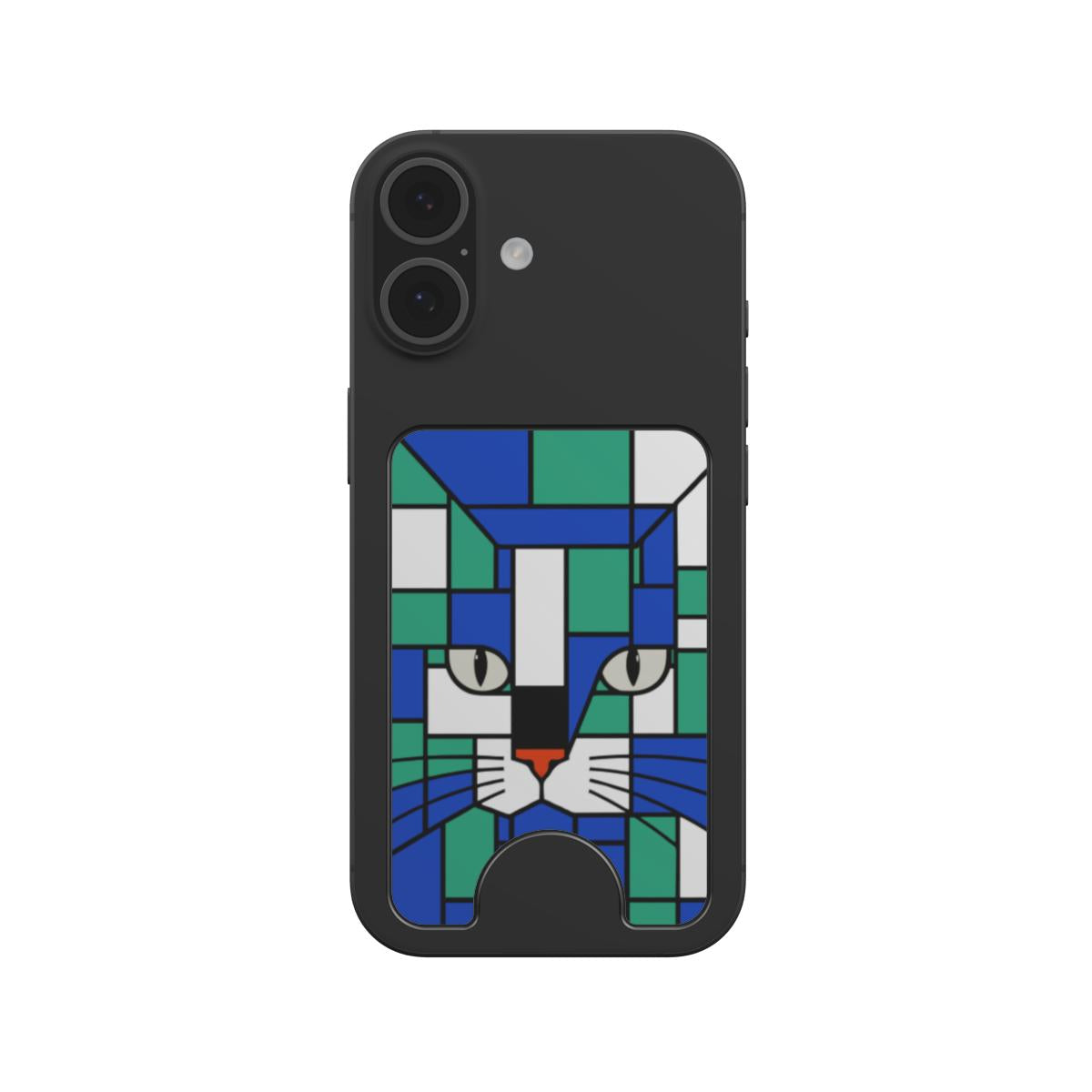 Aqua Magnetic wallet - MagSafe compatible
