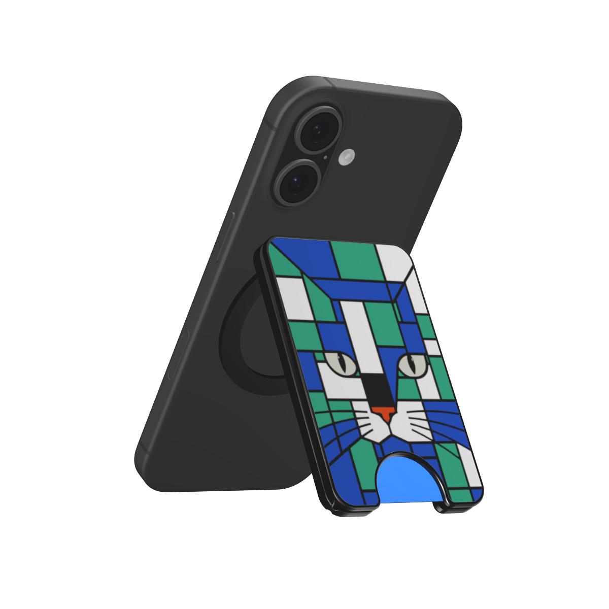 Aqua Magnetic wallet - MagSafe compatible