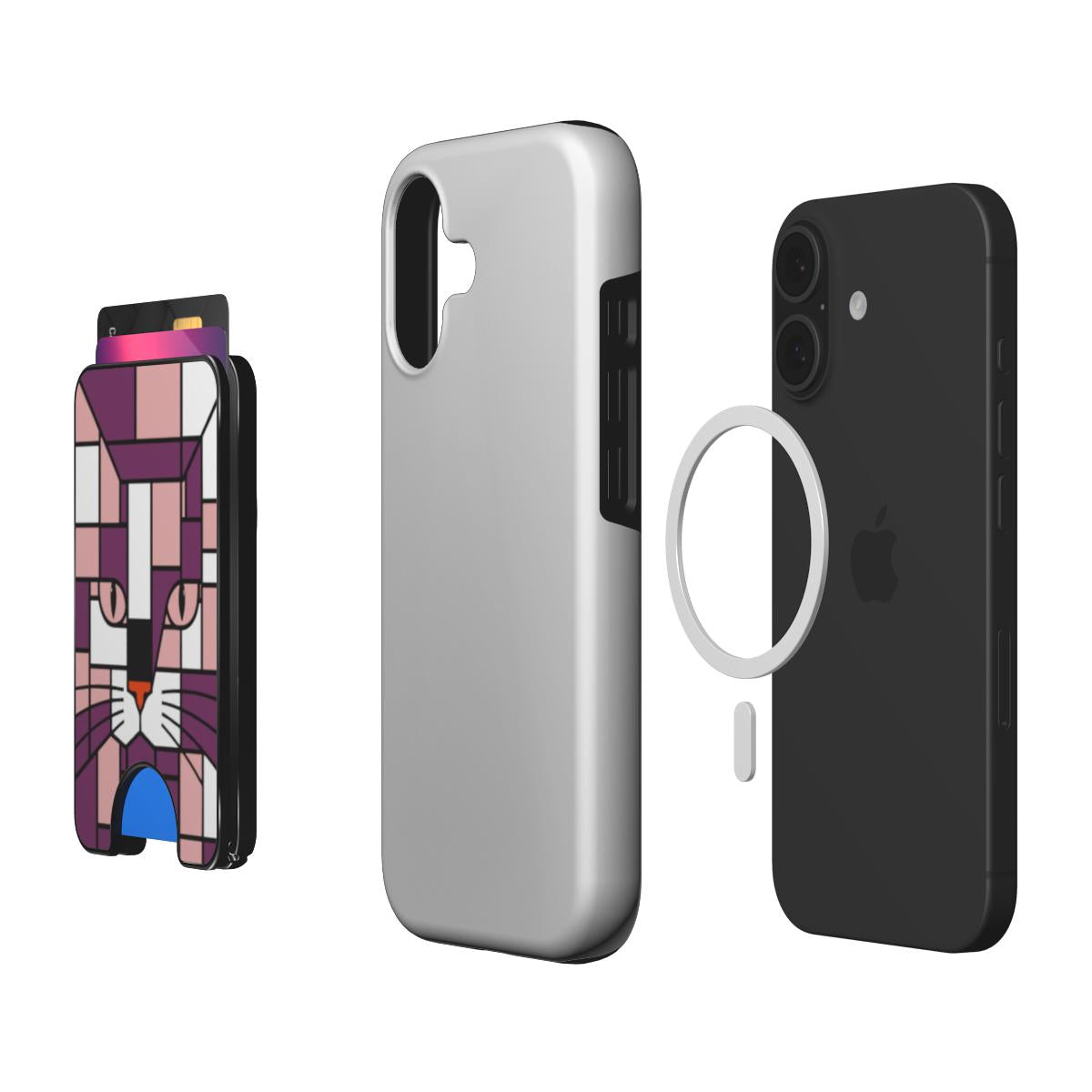 Rose Magnetic wallet - MagSafe compatible