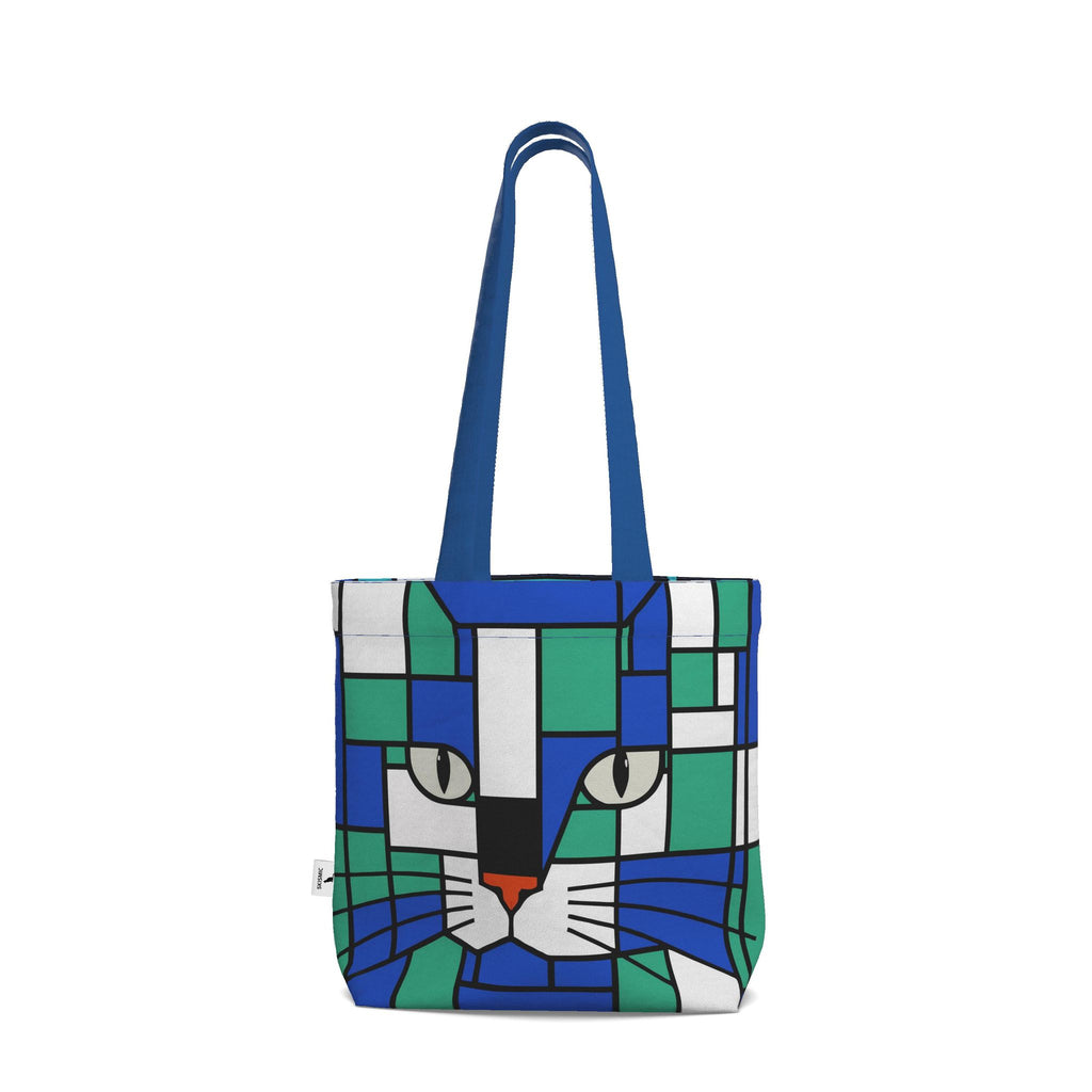 Seaside & Aqua - Two Prints for One Cotton Tote Bag