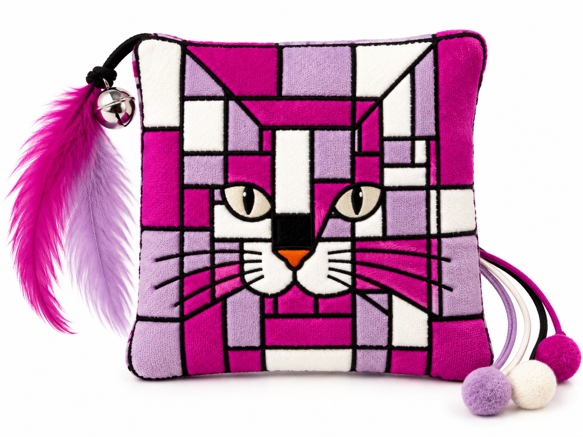 Skismic Catnip Toy Violet