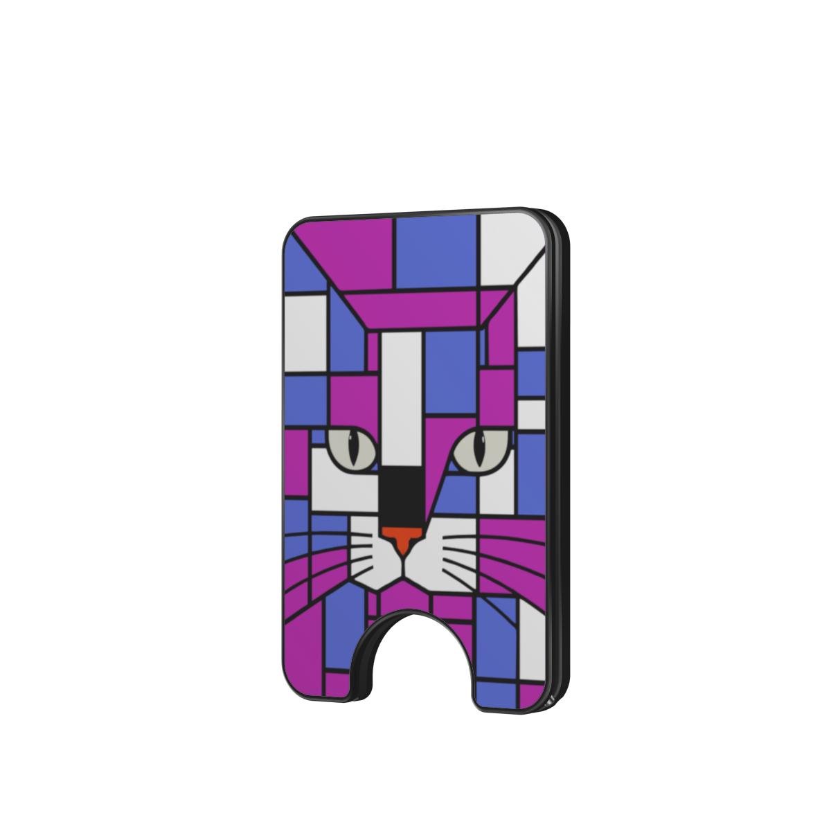Moonlight Magnetic wallets -  Mag Safe mauve blue