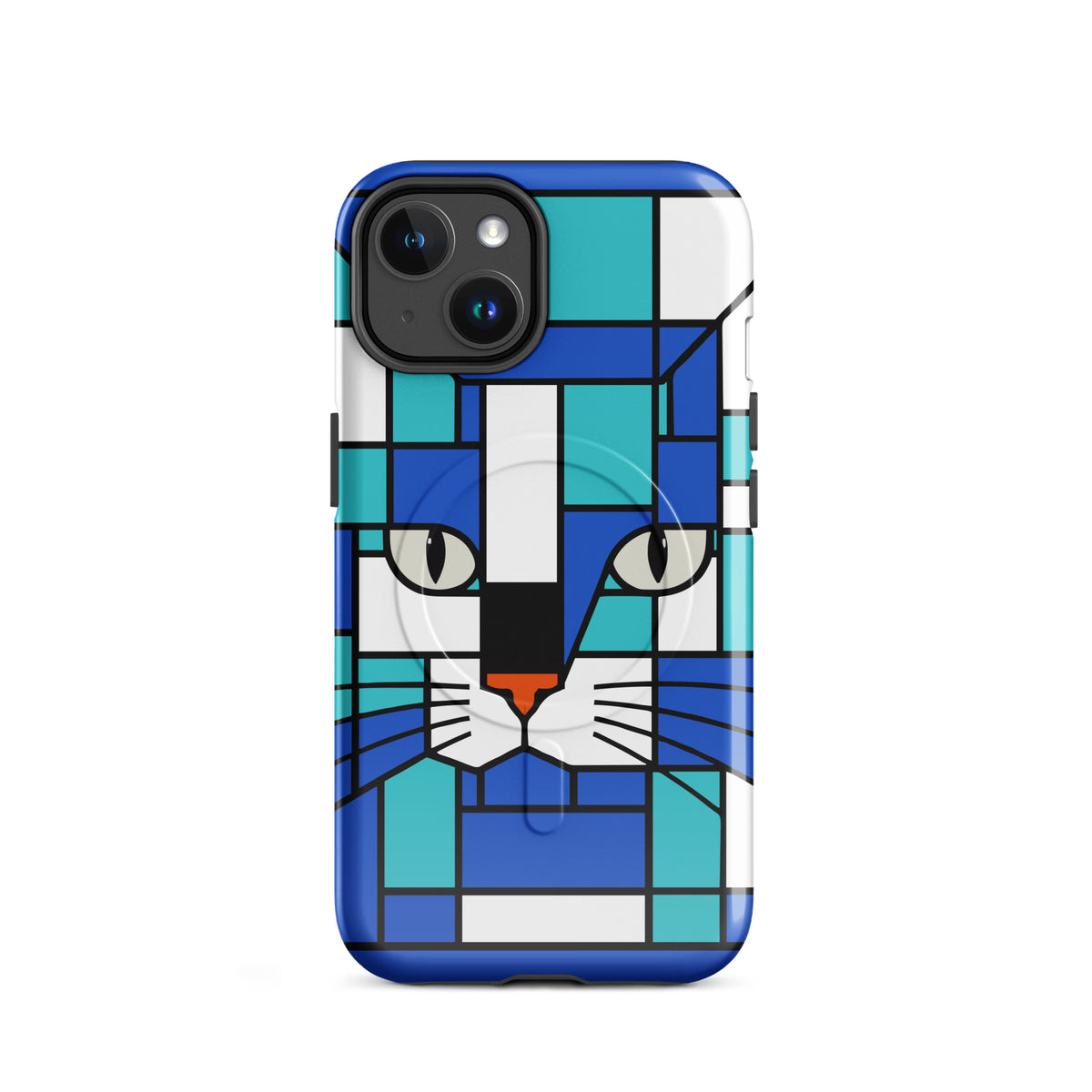 seaside sea blue magsafe tough phone